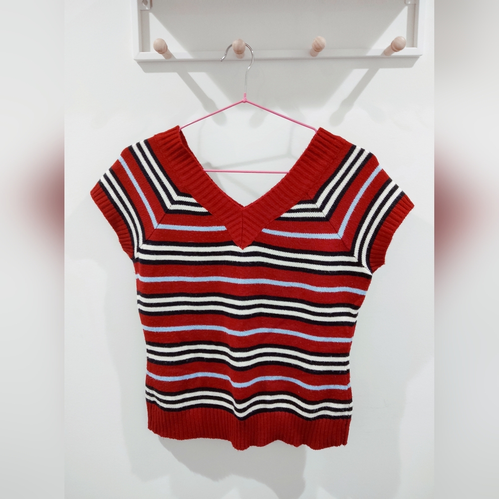 Striped Red Sweater